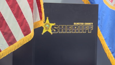 Olmsted County Sheriff Podium