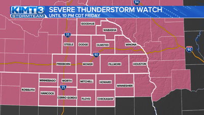 Severe Thunderstorm Watch Friday